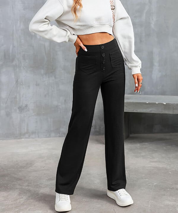Levoire | Pantalon De Loisirs Extensible Élégant Et Confortable