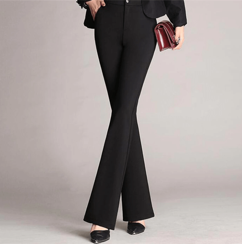 Levoire | Bas De Pantalon Taille Haute Ajusté