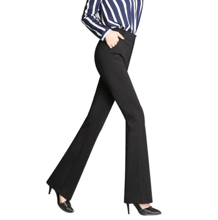 Levoire | Bas De Pantalon Taille Haute Ajusté noir S
