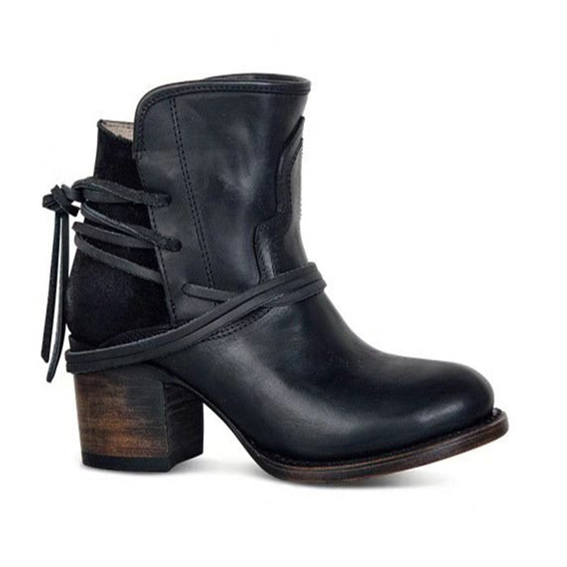 Levoire | Élégantes Bottines À Bandes Nior