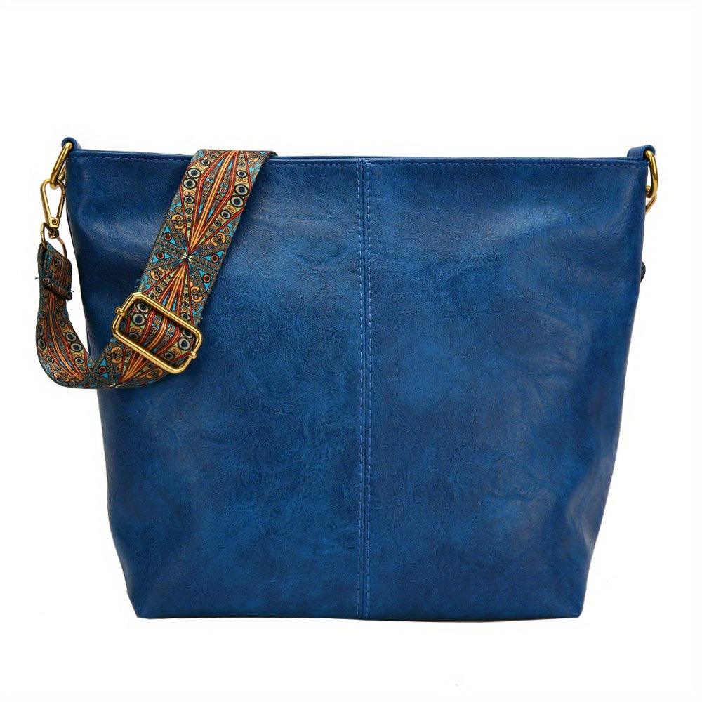 Levoire | Grand sac bandoulière polyvalent Bleu