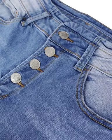 Levoire | Flex Nappi Jeans Taille Haute Pour Femmes