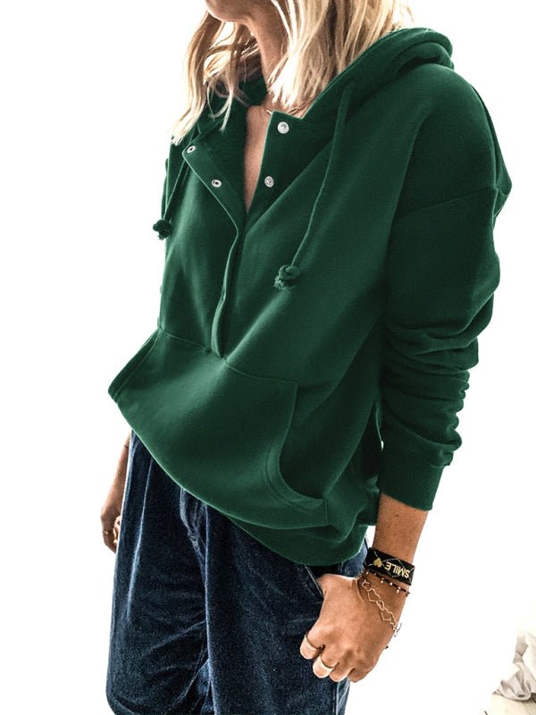 Levoire | Sweatshirt à capuche narulla, poche à poils, surdimensionné