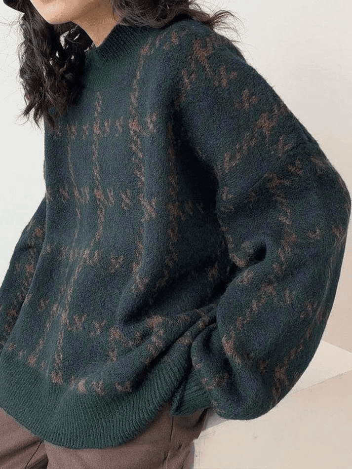Levoire | Pull À Motif Pied-De-Poule
