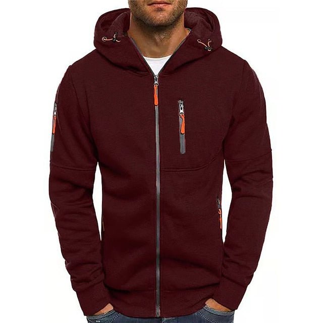 Levoire | Veste de sport pour hommes Bordeaux