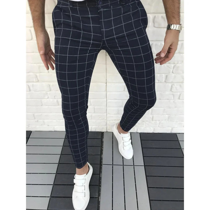 Levoire | Pantalons En Tissu Élégants Bleu