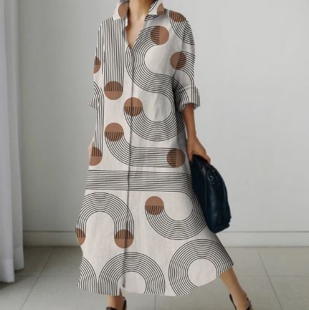 Levoire | Robe Chemise Élégante Pour Femmes Avec Un Ajustement Parfait Gris