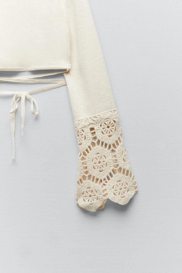 Levoire | Haut crochet élégant avec jupe