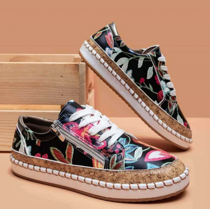 Levoire | Chaussures À Imprimé Floral Avec Semelle Ergonomique