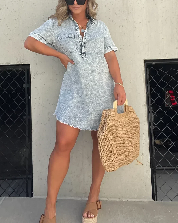 Levoire | Robe chemise en denim