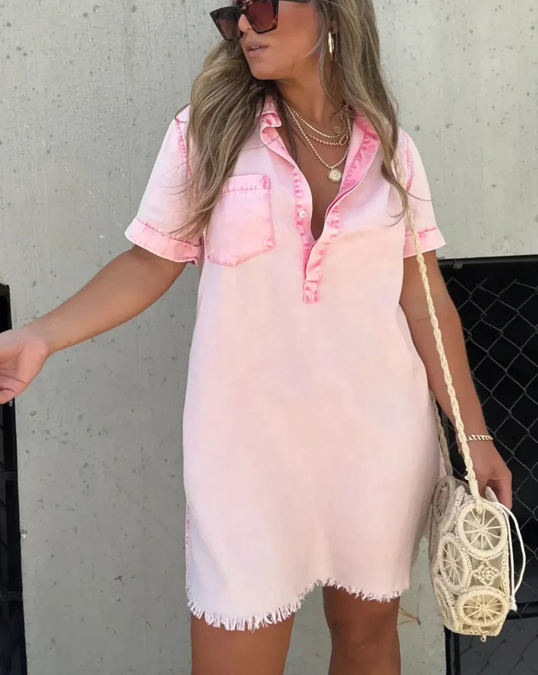 Levoire | Robe chemise en denim