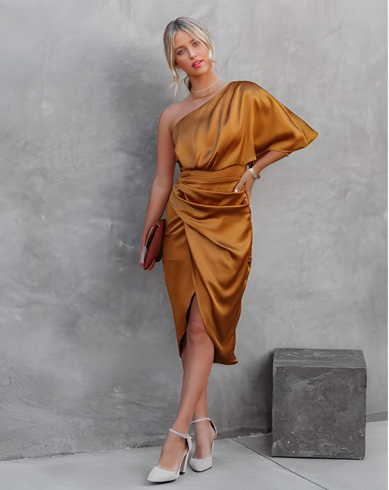 Levoire | Élégante Robe De Fête En Soie