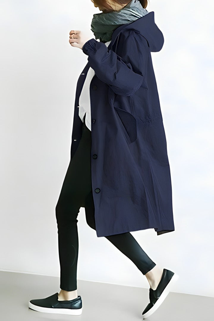 Levoire | Manteau général décontracté et relaxant Bleu Foncé
