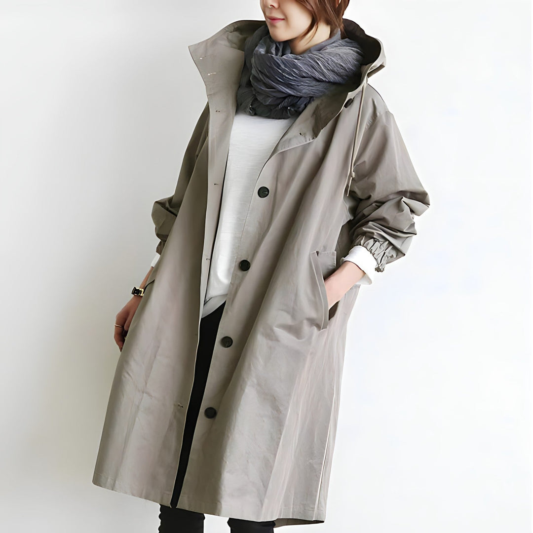 Levoire | Manteau général décontracté et relaxant Gris