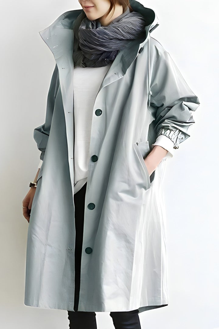 Levoire | Manteau général décontracté et relaxant Bleu Clair