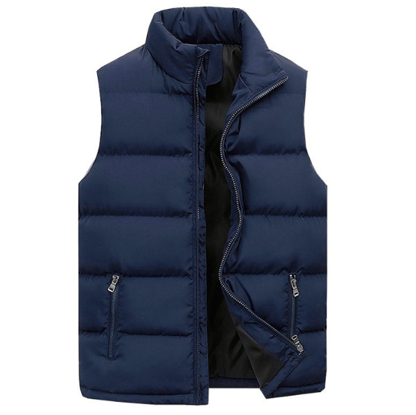 Levoire | Stylish Men'S Gilets In Water-Repellent Fabric bleu