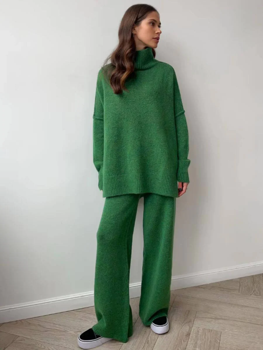 Levoire | Ensemble Élégant Et Confortable Vert