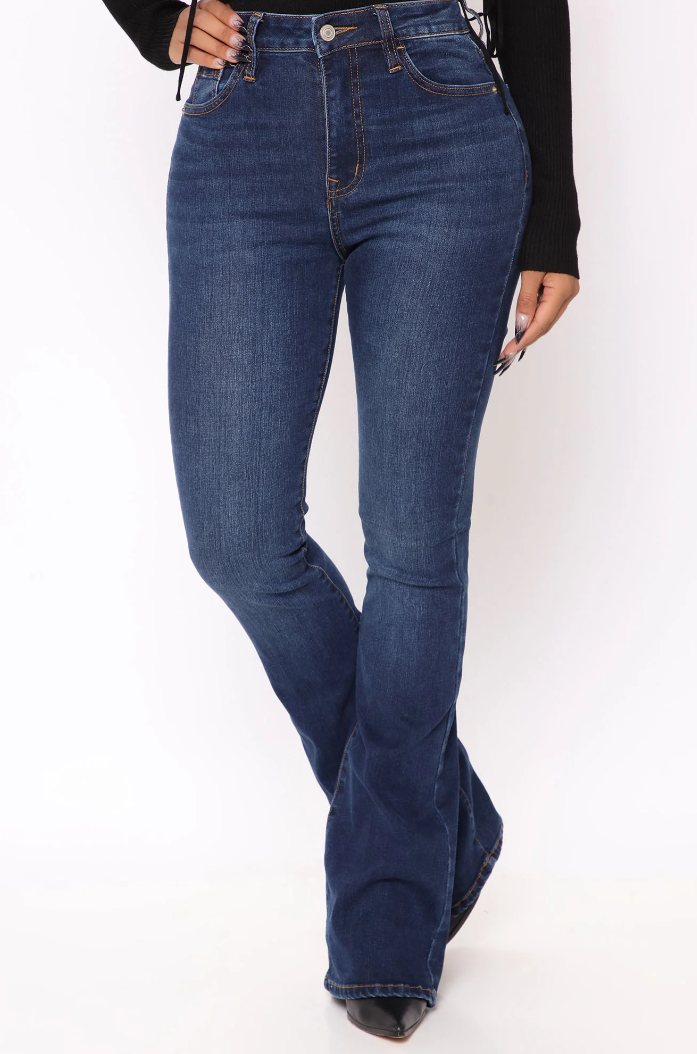 Levoire | Pantalon en denim extensible ajusté