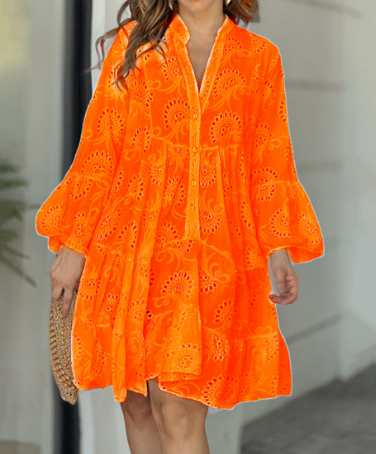 Levoire | Robe Mini Pour Femmes Orange