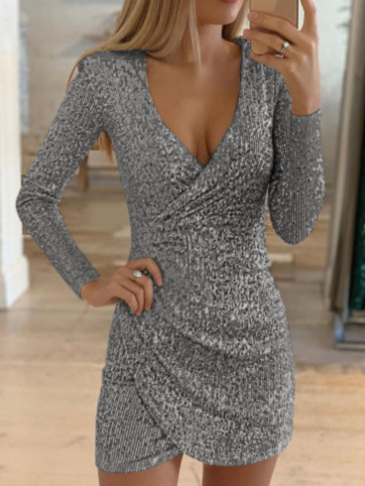 Levoire | Robe chatoyante pour femme Gris