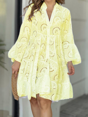Levoire | Robe Mini Pour Femmes Jaune