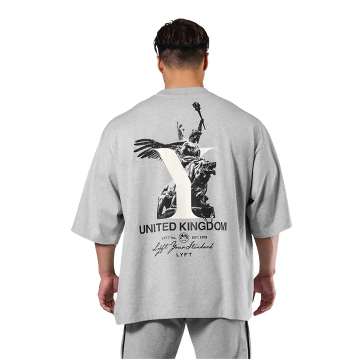 Levoire | T-Shirt De Sport Respirant Et Confortable Pour Hommes Actifs Gris
