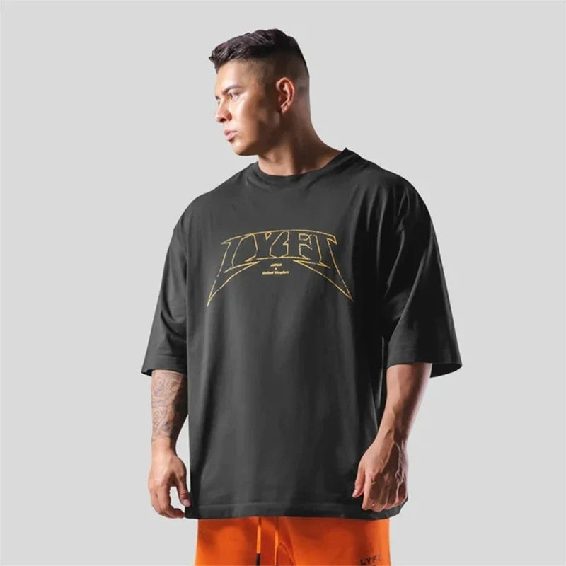 Levoire | Ylihäive T-Shirt Pour Hommes Confort Et Design Intemporel Gris