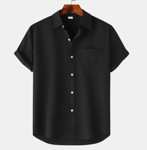 Levoire | Chemise D'Ete Elegant Decontracte Hommes