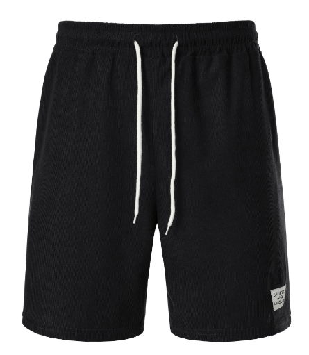 Levoire | Shorts D'Été Confortables Pour Hommes Noir