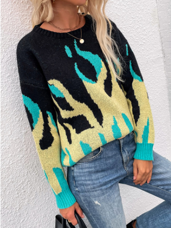 Levoire | Pull-Over En Tricot Pour Femmes Confortable Avec Un Design Unique Jaune