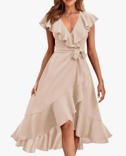 Levoire | Robe Maxi Romantique Avec Volants