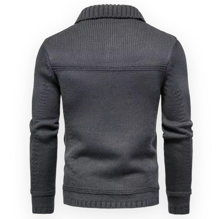 Levoire | Pull Homme Manches Longues avec Protège-Boutons