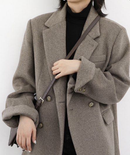Levoire | Trench-Coat Chaud Et Confortable Pour Femme Café