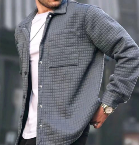 Levoire | Sweat-Shirt Confortable Avec Des Boutons Gris