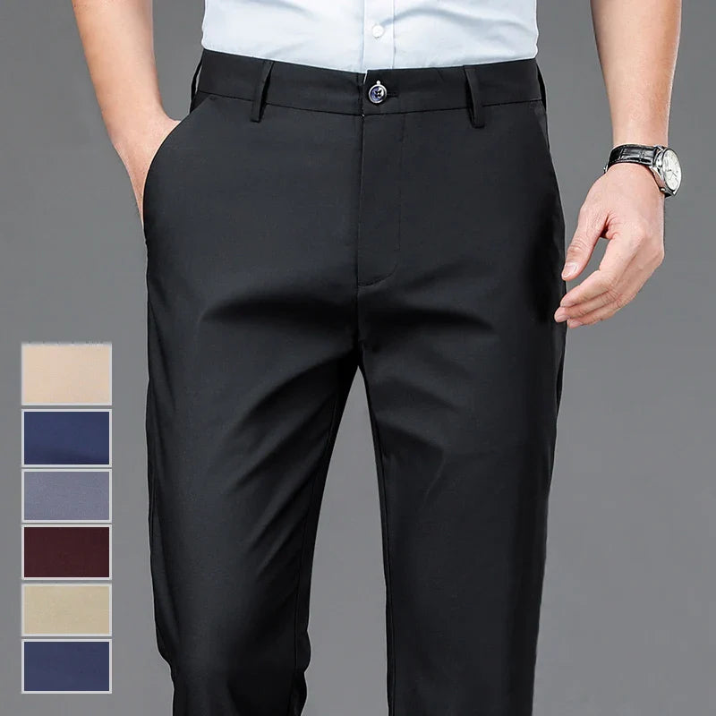 Levoire | Pantalons Confort Stretch Rennot Et Styles Et Loisirs Noir