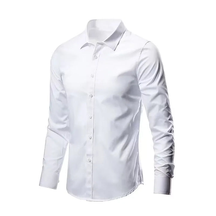 Levoire | Fit Antifalten Chemise Non Repassée Confort Et Apparence Brillante Blanc