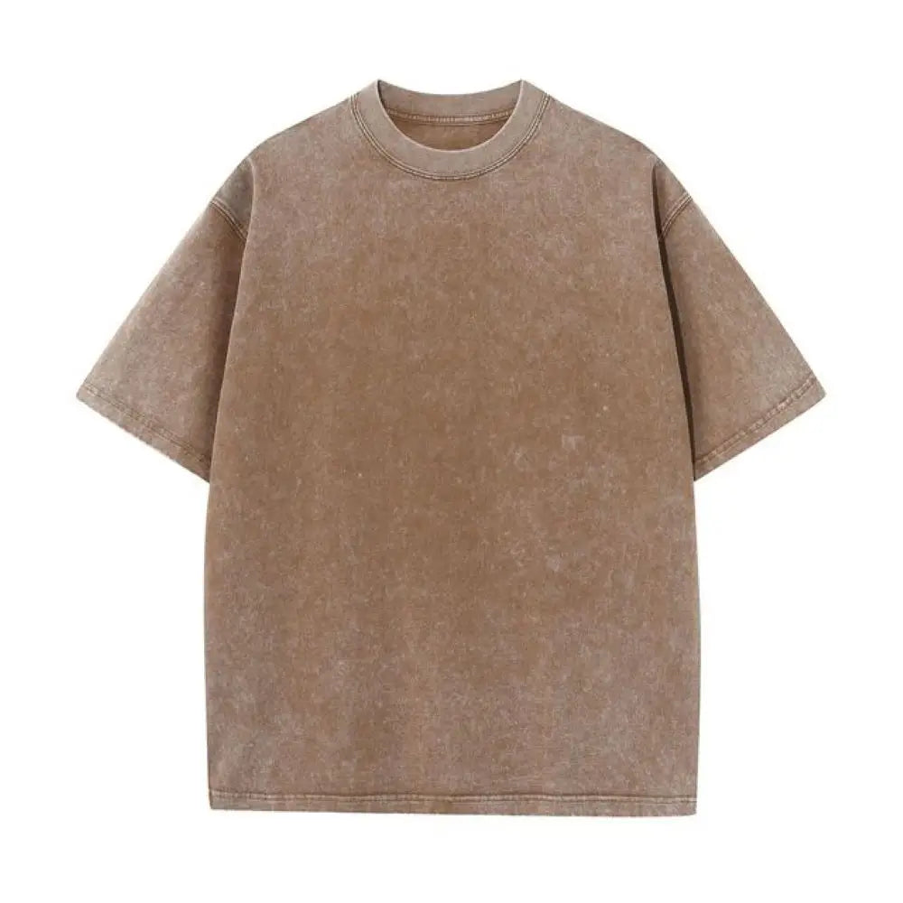 Levoire | T-Shirt En Coton Unisexe Style Confort Et Mode Pour L'Été Khaki