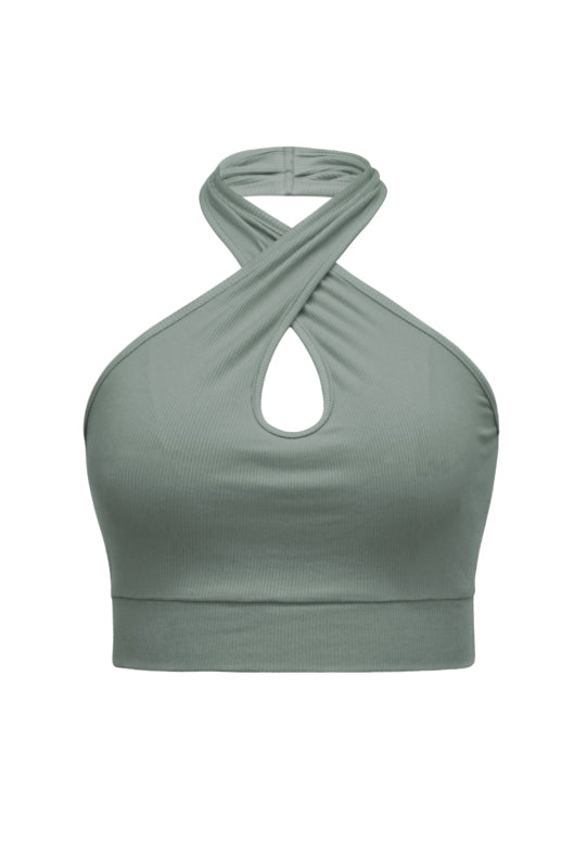 Levoire | Femme Unicolore Sexy Femme Halter Débardeur