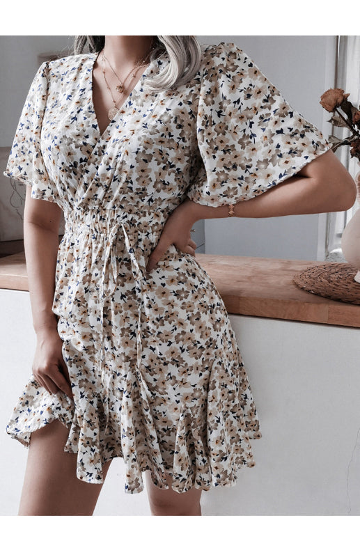 Levoire | Femmes Robe Sexy Imprimé en Chiffon