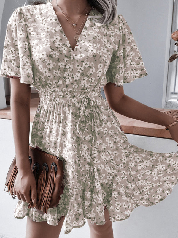 Levoire | Femmes Robe Sexy Imprimé en Chiffon