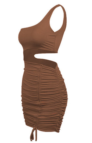 Levoire | Femmes Sexy Lacer Trou Jupe de Hanche