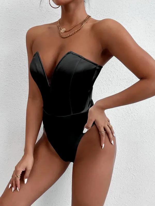 Levoire | Femme sexy V décolleté top veste