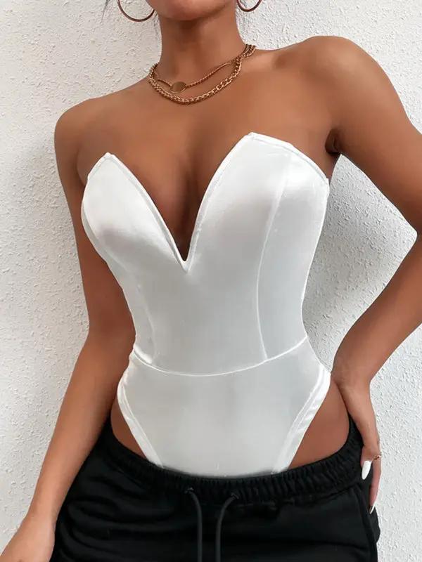 Levoire | Femme sexy V décolleté top veste
