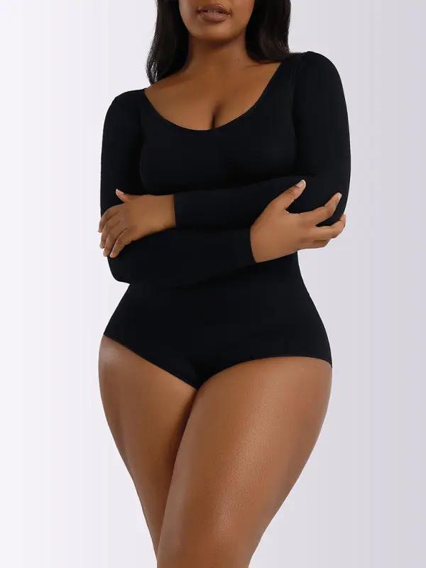 Levoire | Femmes Pantalons-relevant Formant Fessiers-bas Rayés à Manches Longues
