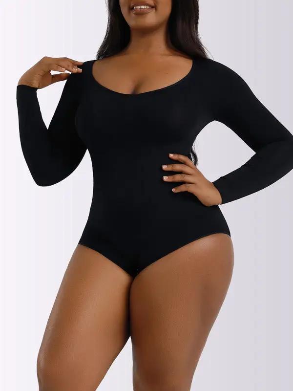 Levoire | Femmes Pantalons-relevant Formant Fessiers-bas Rayés à Manches Longues