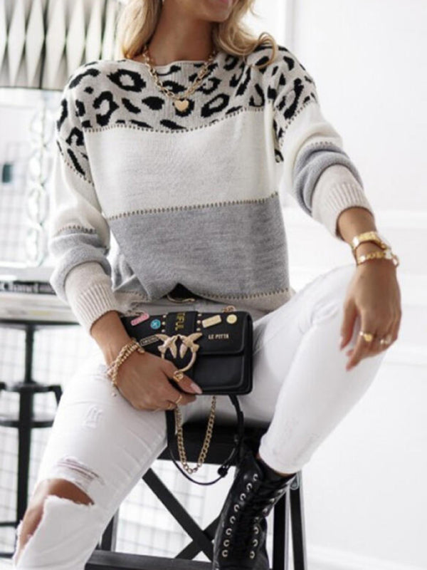 Levoire | Pull À Col Rond Pour Femmes Gris