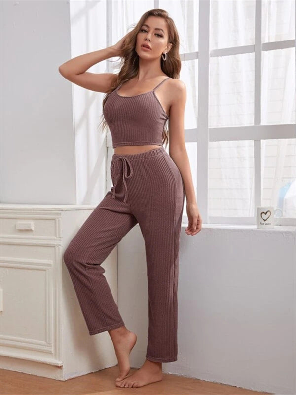 Levoire | Vêtements de lounge pour femmes Pulls puissants Robe longue trois pièces