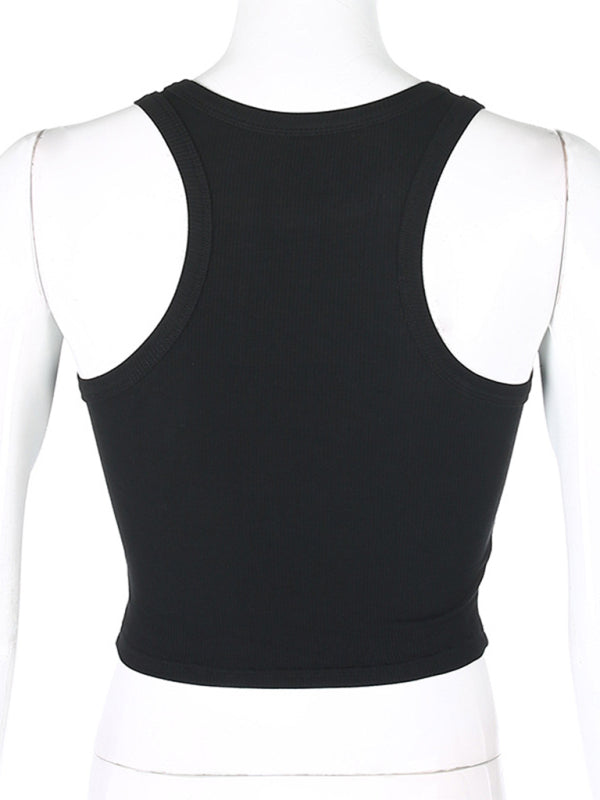 Levoire | Femme Débardeur de Base Uni Stretch
