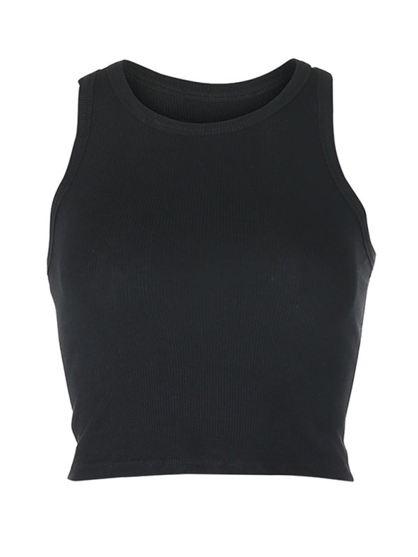 Levoire | Femme Débardeur de Base Uni Stretch