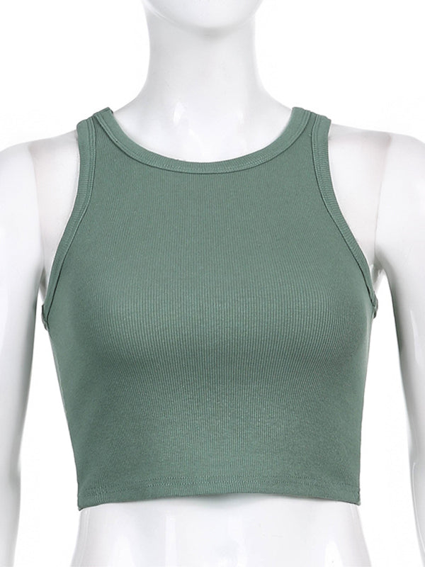 Levoire | Femme Débardeur de Base Uni Stretch